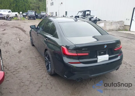 2022 BMW 330I xDrive из США, поврежденный, VIN 3MW5R7J02N8C24917